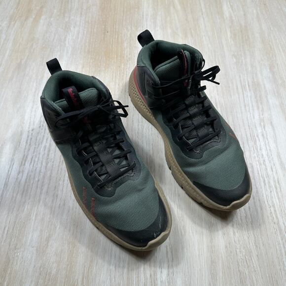 Timberland PRO Reaxion Mid Work Boots Green Slip Resistant EH SR Men’s 8M - Picture 2 of 9